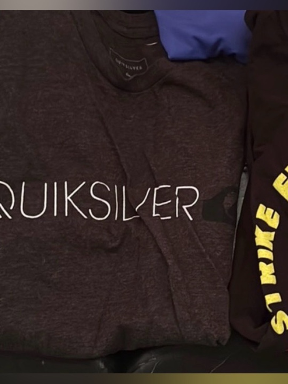 Calvin Klein, Quiksilver, and Cobra Kai T-Shirts